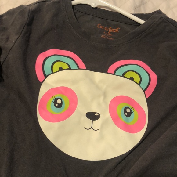 Pink & teal bear top - Picture 3 of 4